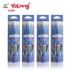 High-quality triangular designed wooden standard pencil with eraser for children HB pencils Item Picture